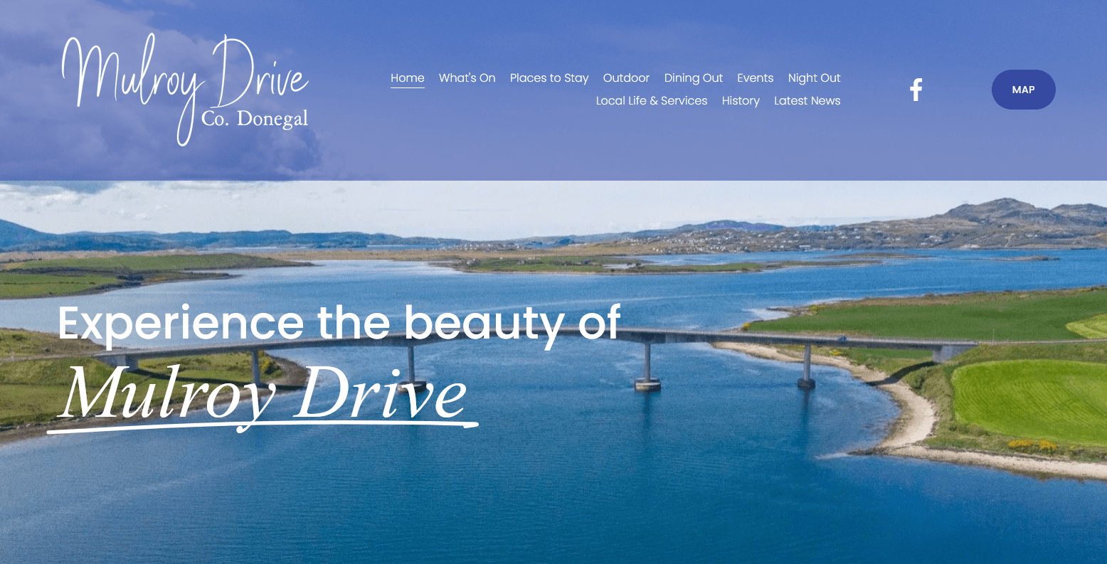 Mulroy Drive desktop view